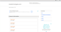 Desktop Screenshot of irextechnologies.com